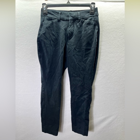 Old Navy Pants - Old Navy Pixie High Rise Dress Pants Womens 2 Casual‎ Black Office Work 2428